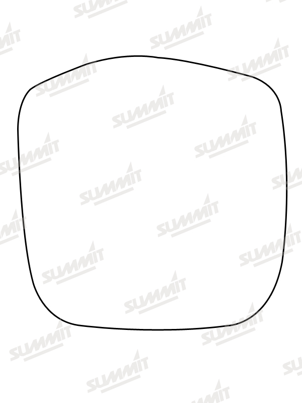 Summit CTH-15R Mirror Glass