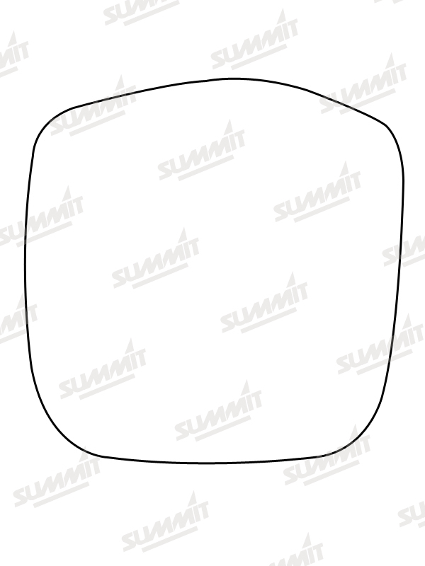 Summit CTH-15L Mirror Glass