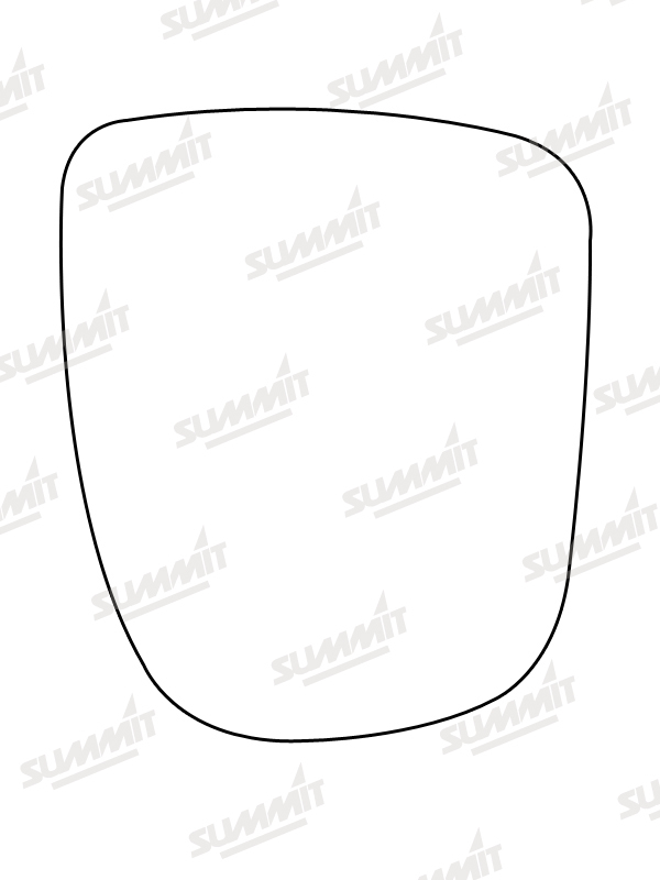 Summit SCG-07RBH Heated Mirror Glass