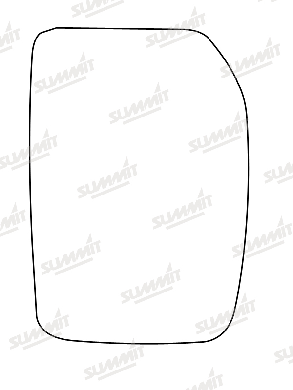 Summit TCG-7RBH Heated Mirror Glass