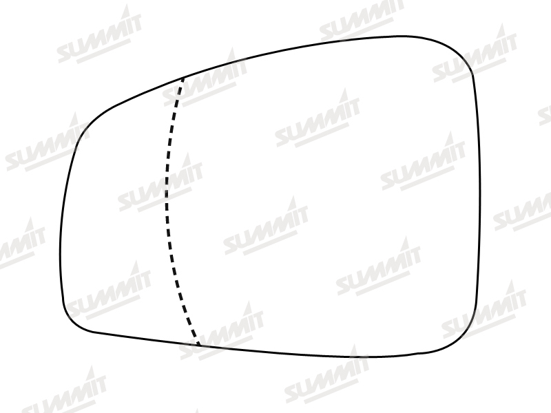 Summit SRG-921BH Heated Mirror Glass