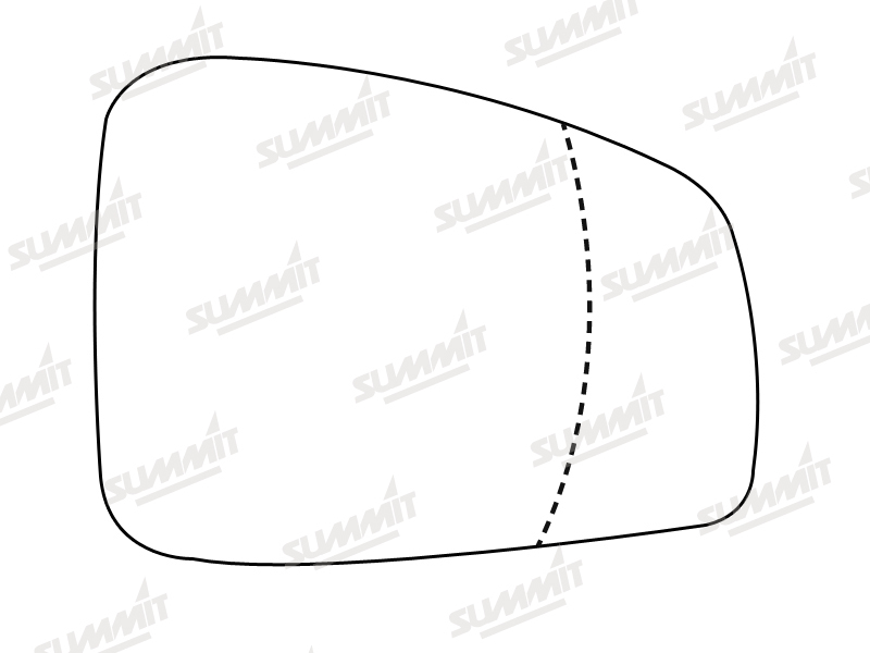 Summit ASRG-920BH Heated Mirror Glass
