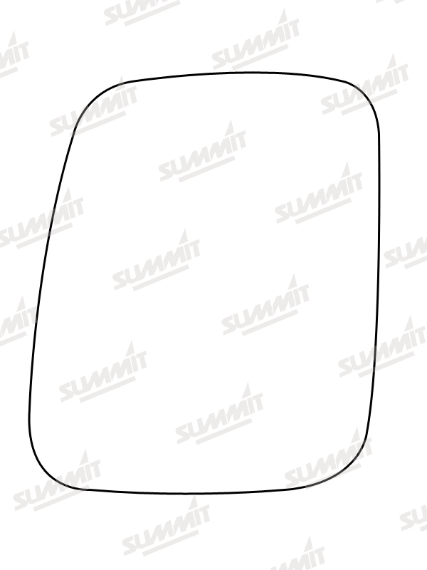 Summit CVWT-16LBH Heated Mirror Glass