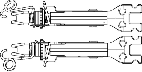 Apec ADB3005 Adjuster Bar Axle Set