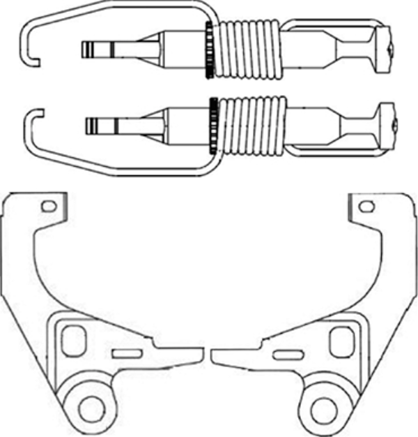 Apec ADB3015 Brake Adjuster Kit