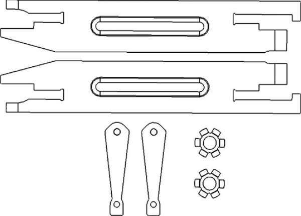 Apec ADB3016 Brake Adjuster Kit