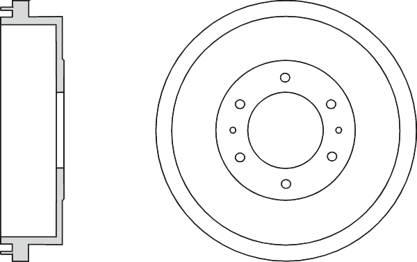 Apec DRM9950 Brake Drum