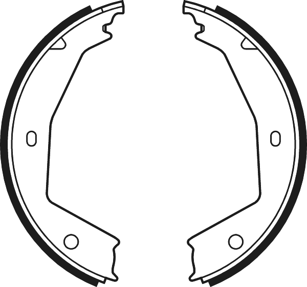 Apec SHU567 Handbrake Shoes Set