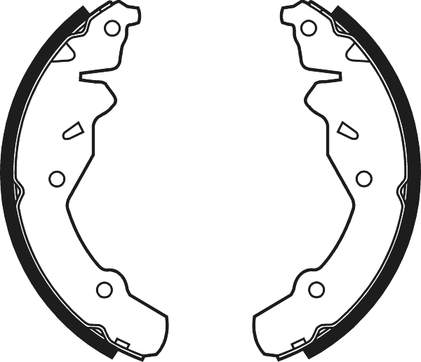 Apec SHU628 Brake Shoes Set