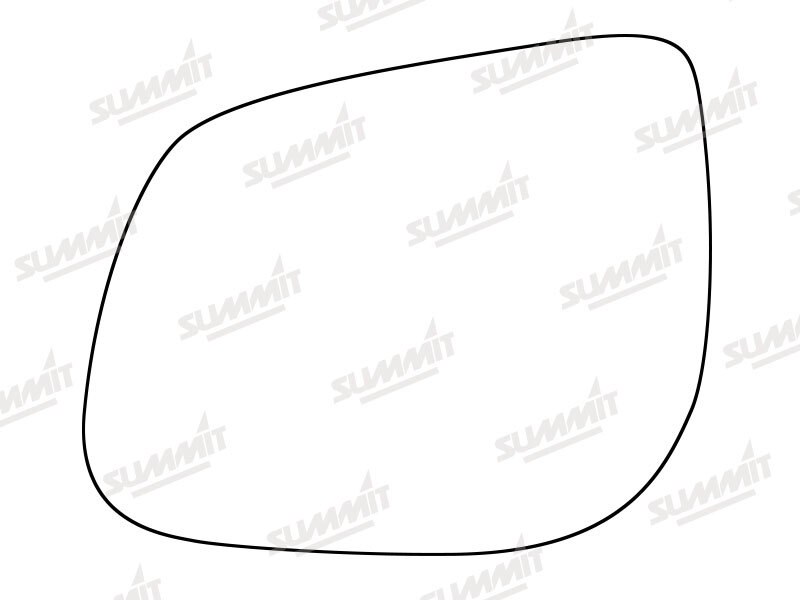 Summit SRG-1039BH Mirror Glass Std Rep Heatbp (Lh)