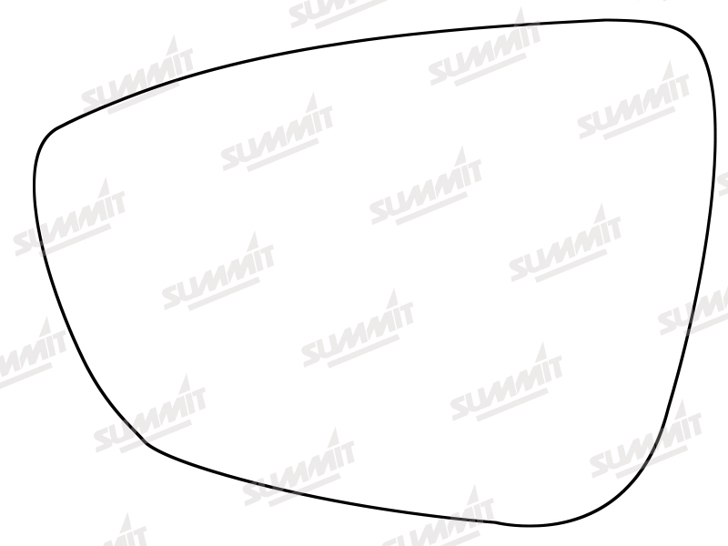 Summit SRG-1309 Mirror Glass Standard Replacement