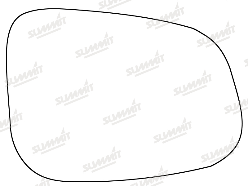 Summit SRG-1322 Mirror Glass Standard Replacement