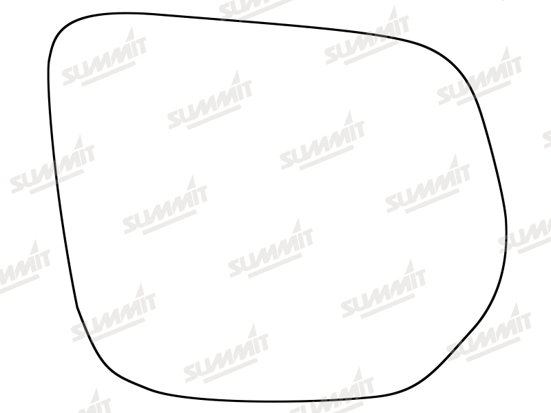 Summit SRG-1326 Mirror Glass Standard Replacement