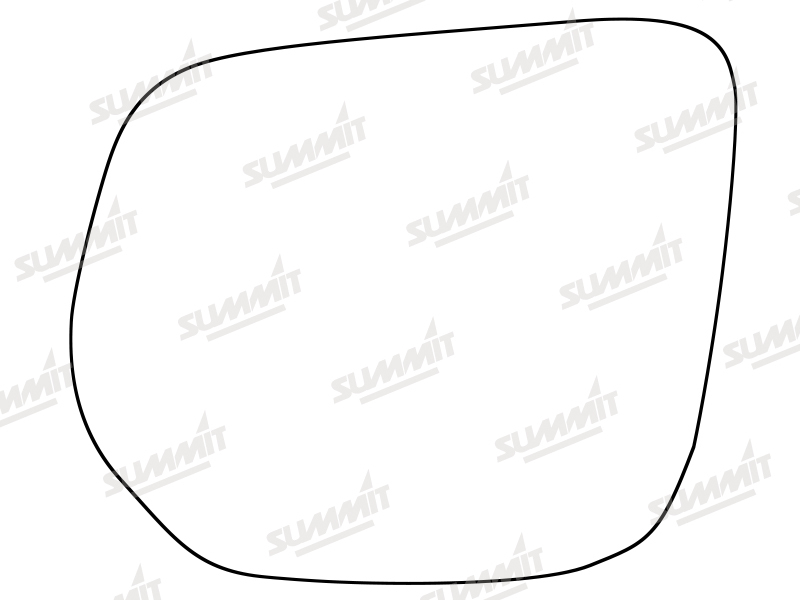 Summit SRG-1327 Mirror Glass Standard Replacement