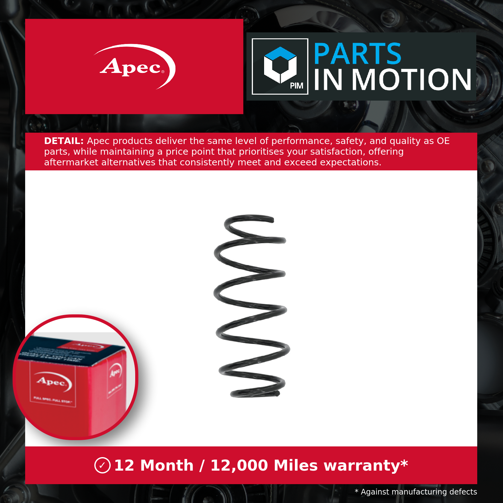 Apec Coil Spring Front ACS1553 [PM2001121]
