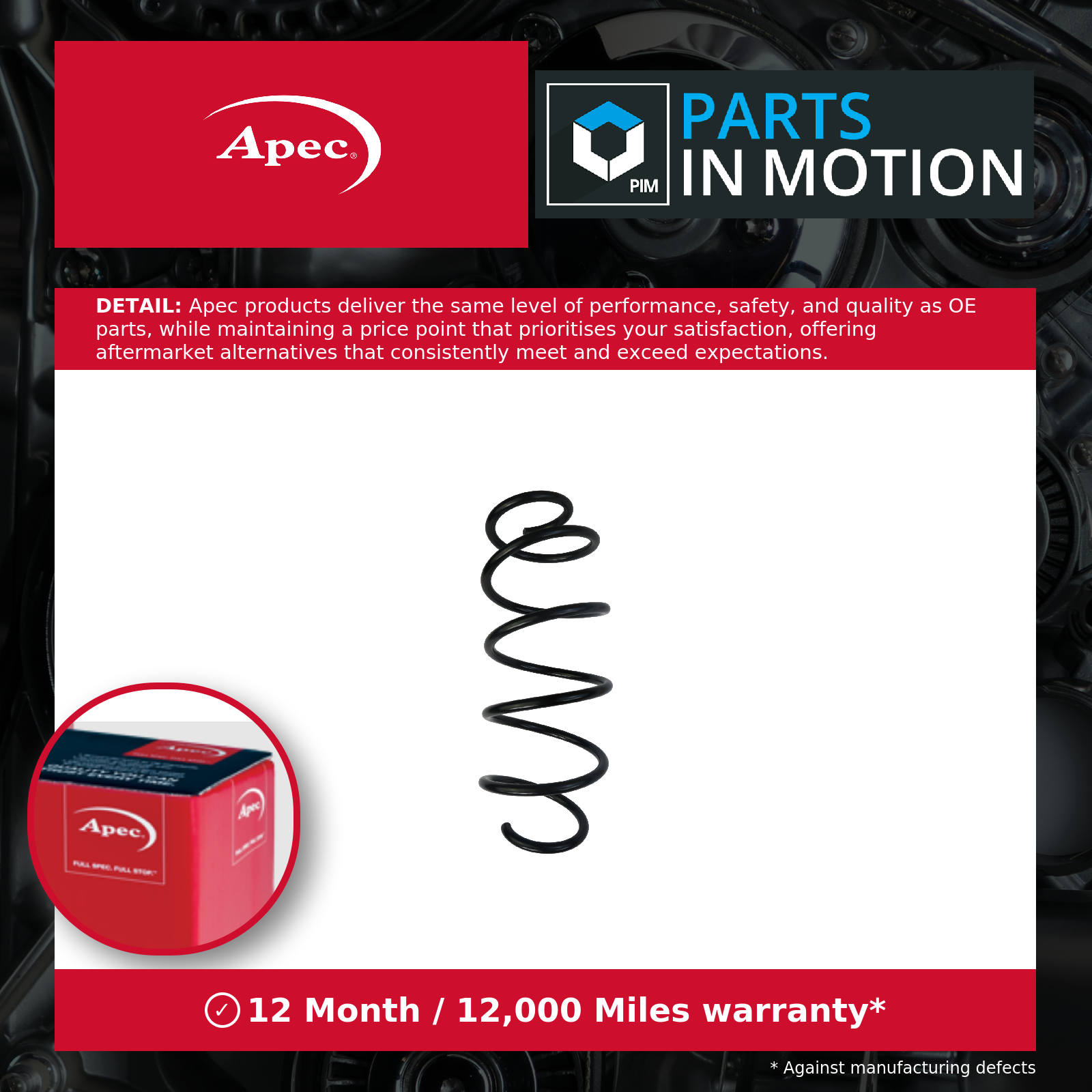 Apec Coil Spring Front ACS1889 [PM2001457]