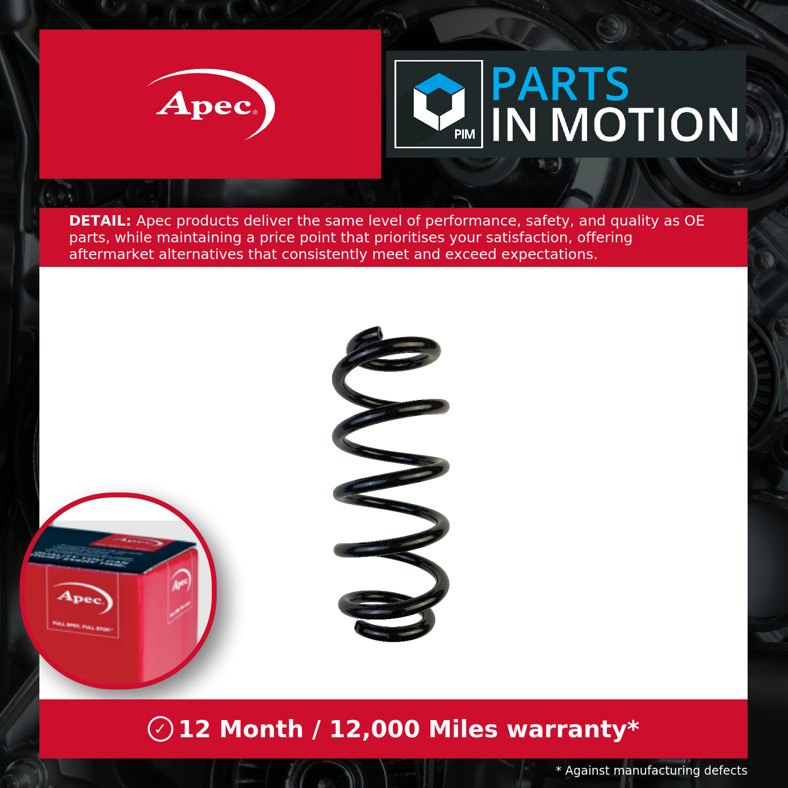 Apec Coil Spring Front ACS1903 [PM2001471]