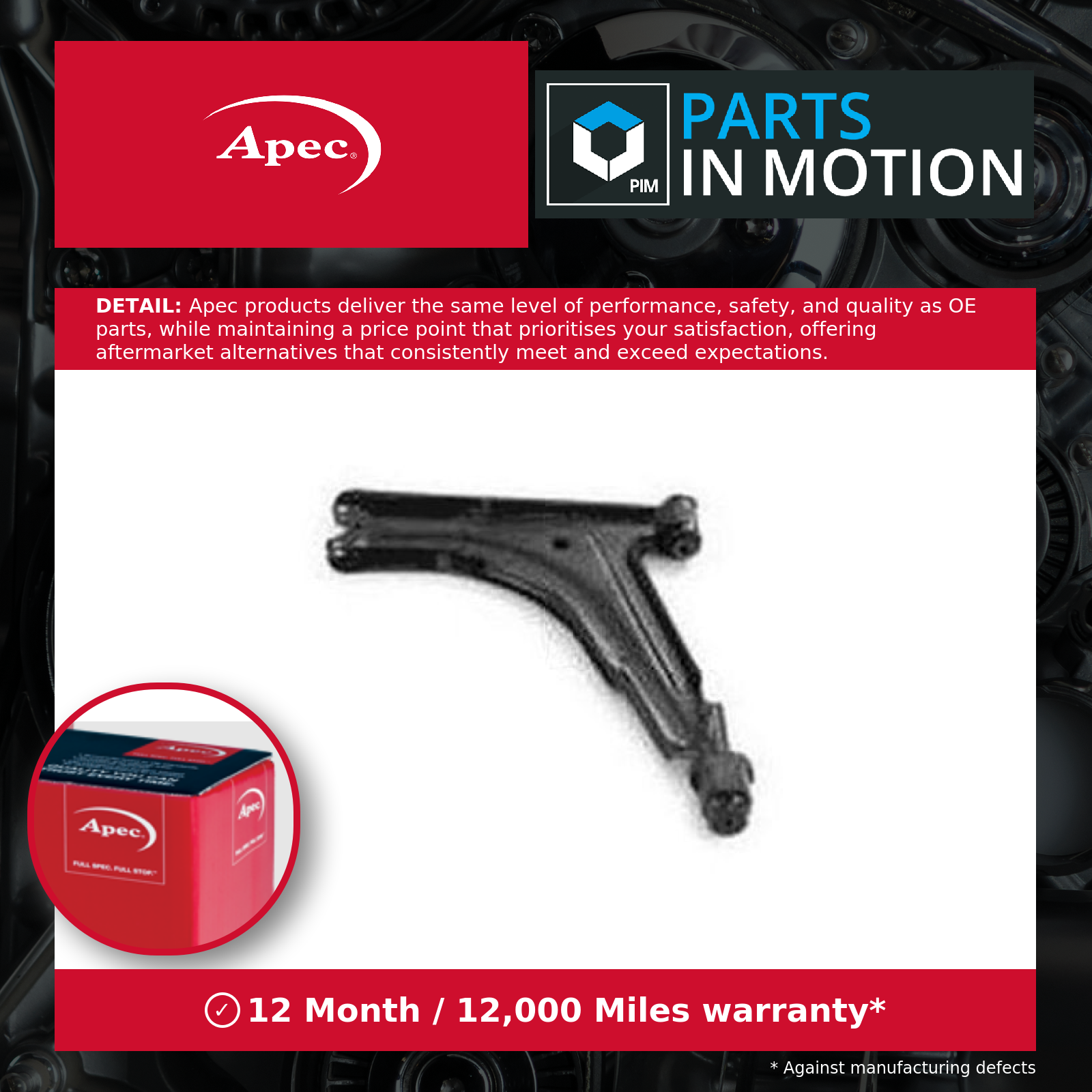 Apec Wishbone / Suspension Arm Front AST2423 [PM2002141]