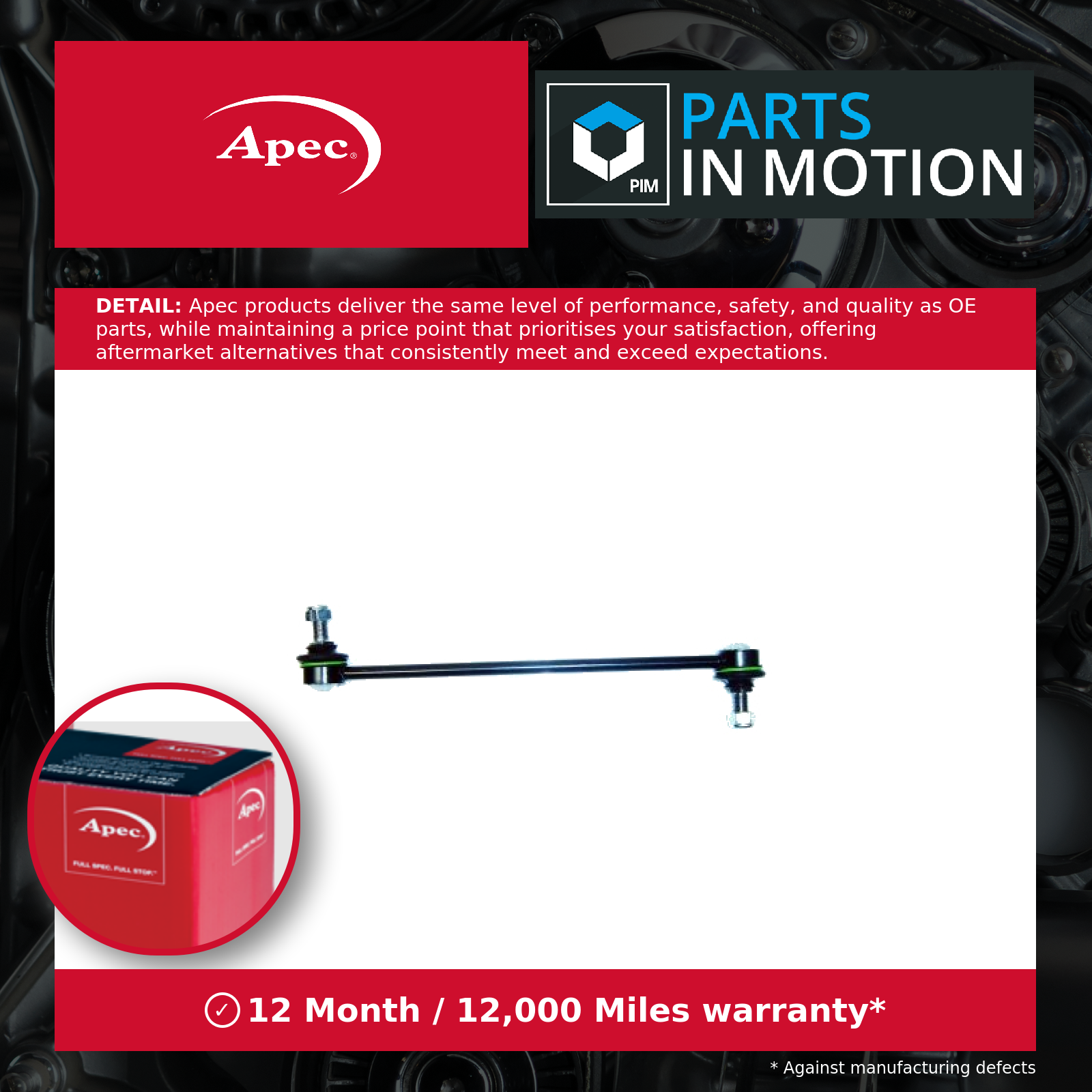 Apec Anti Roll Bar Link Front AST4063 [PM2002539]