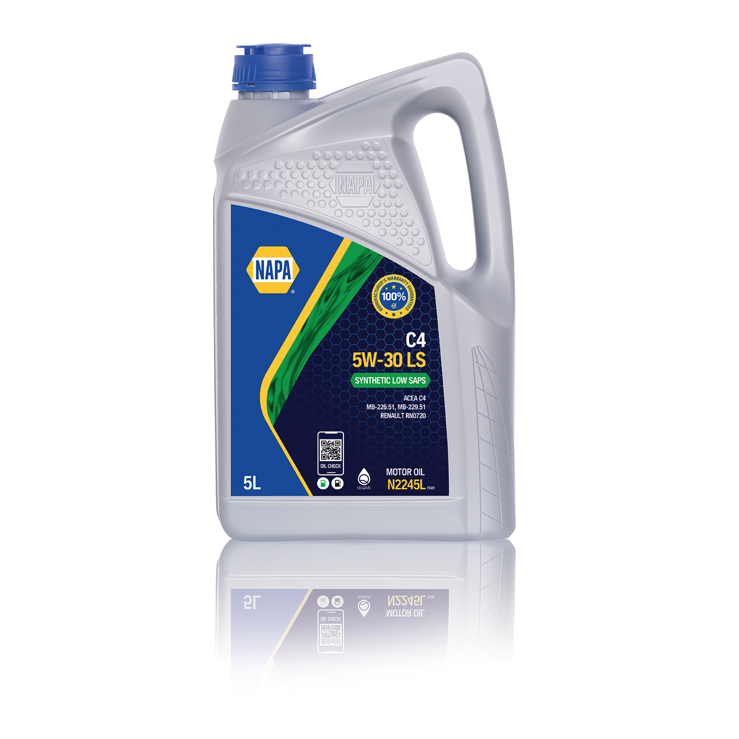NAPA N2245L C3 C4 5w-30 Ls (5l)