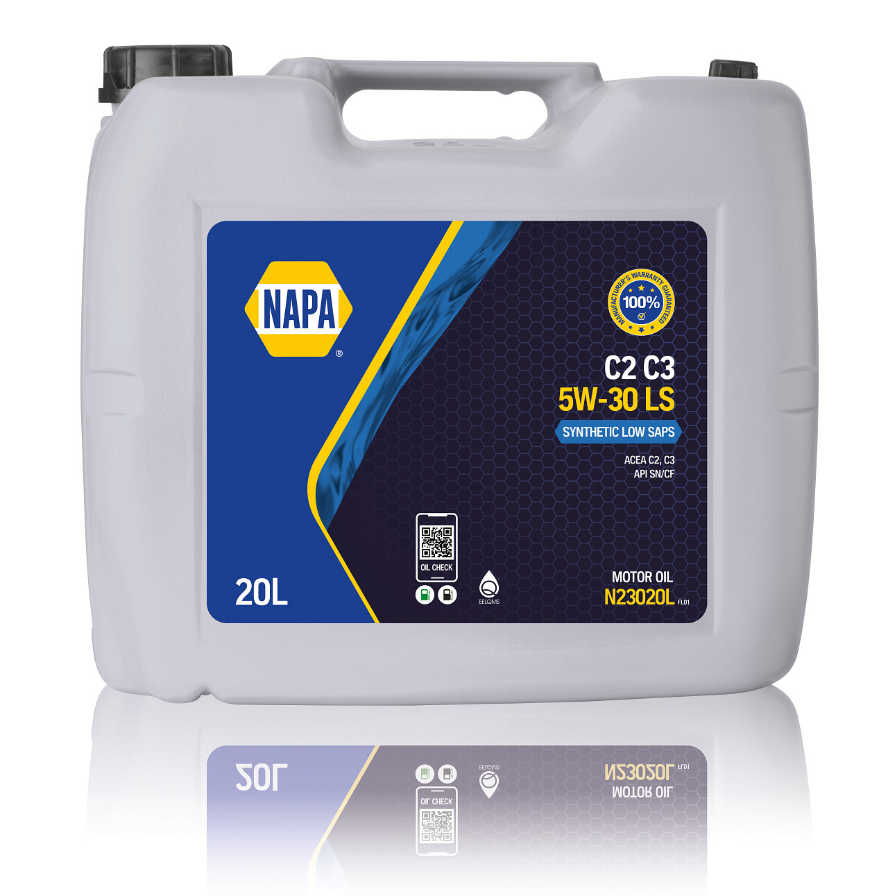 NAPA N23020L C2 C3 5w-30 Ls (20l)