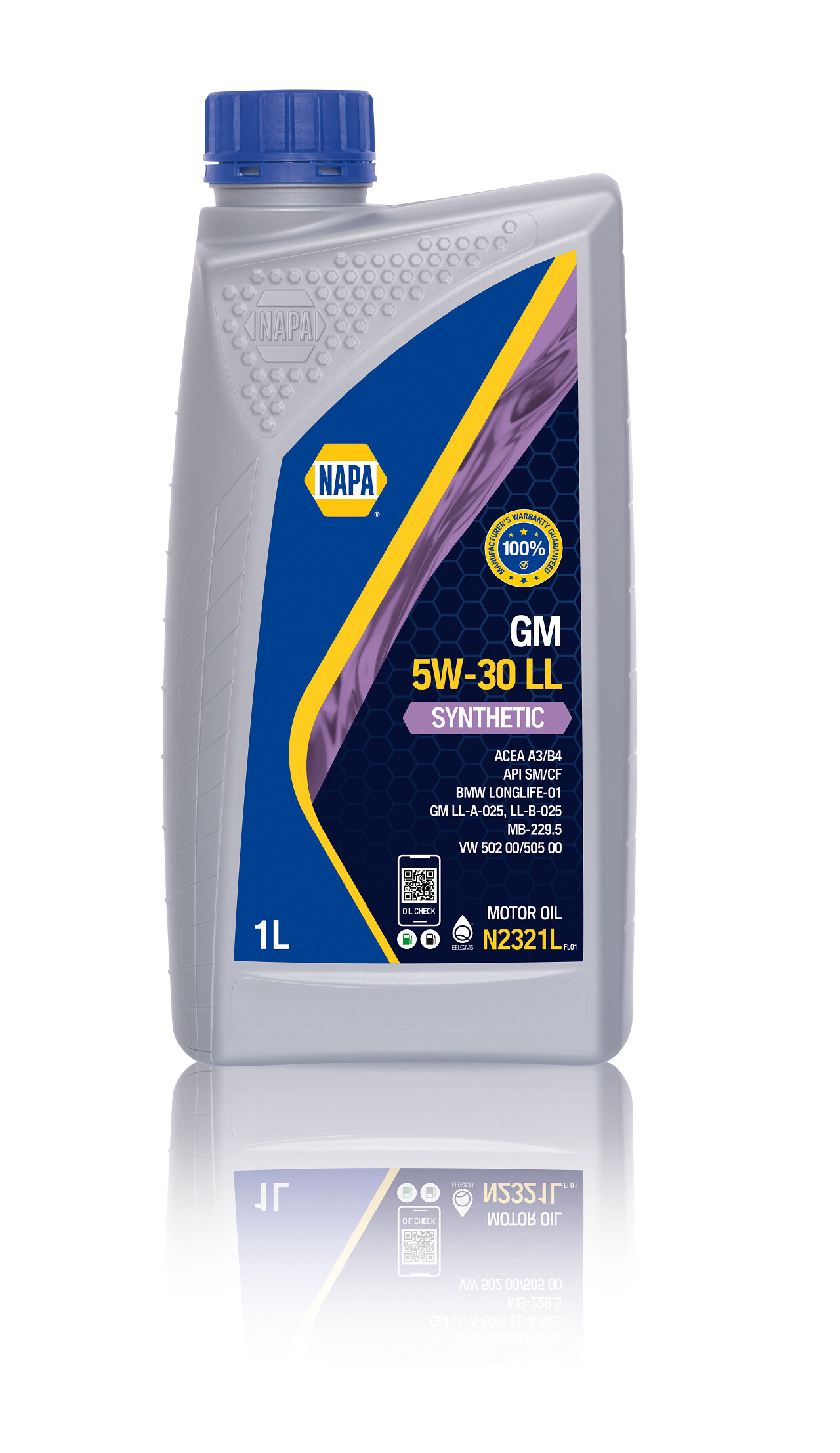 NAPA N2321L Gm 5w-30 Ll (1l)