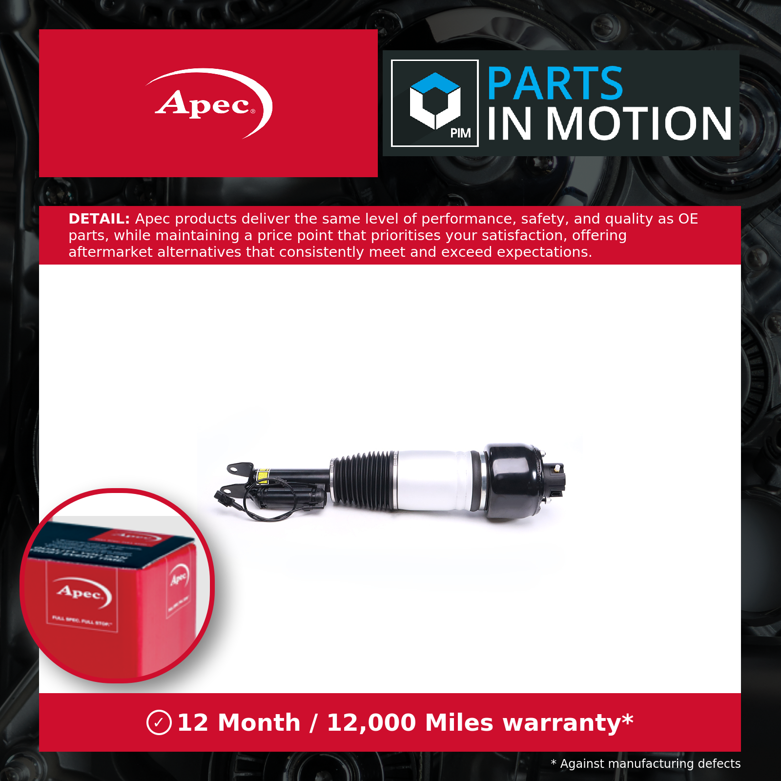 Apec Air Strut Front Right AAS1034 [PM2417065]