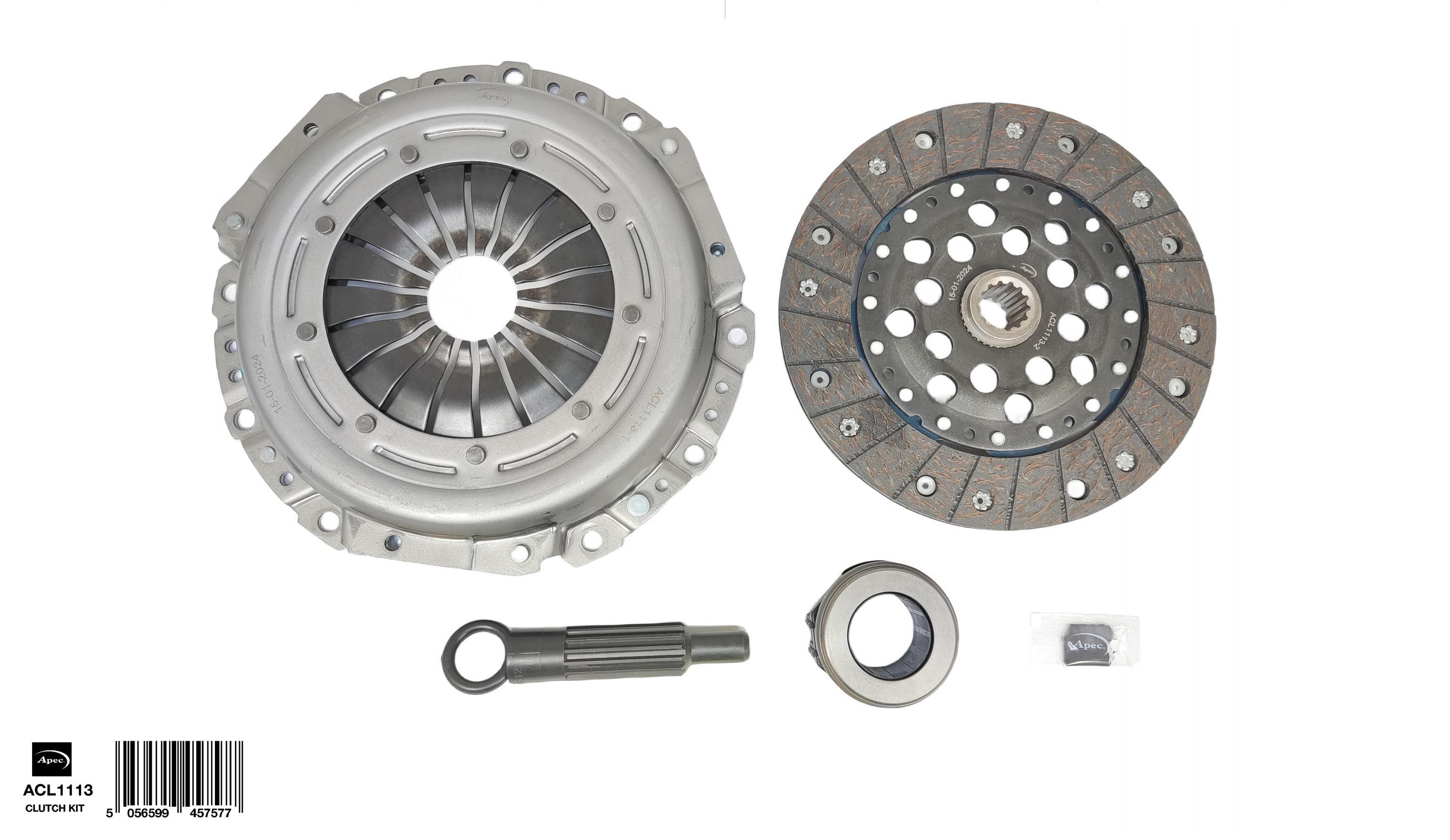 Apec ACL1113 Clutch Kit 3pc (Cover+Plate+Releaser)