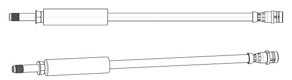 Apec HOS4537 Brake Hose