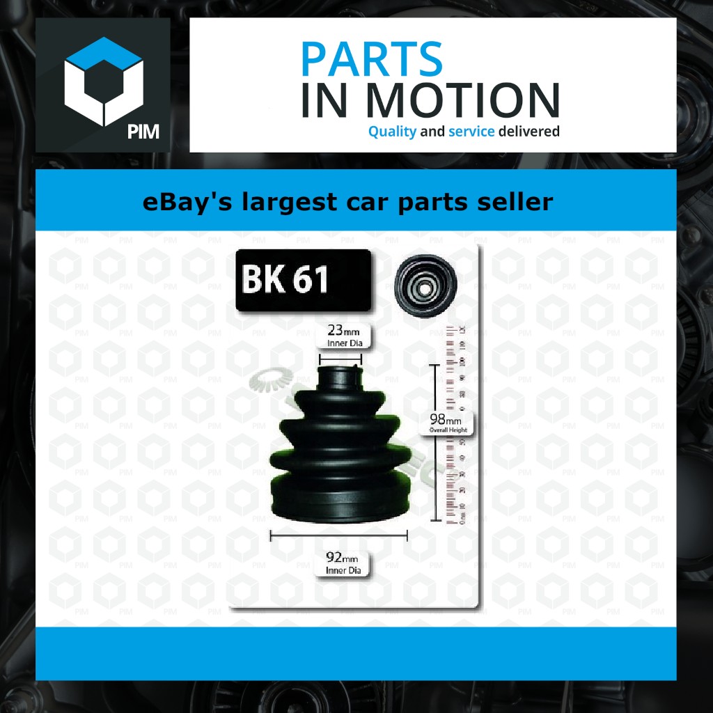 Shaftec CV Joint Boot BK61 [PM190981]