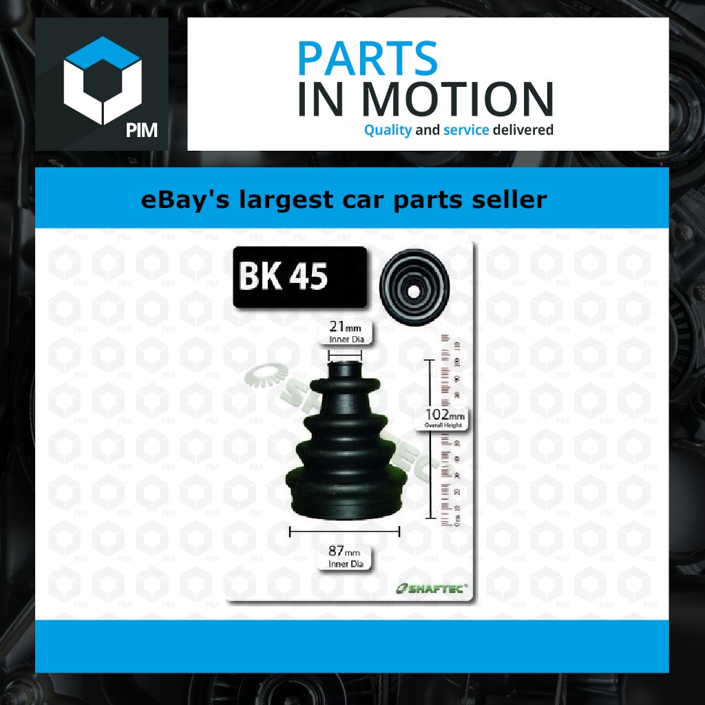 Shaftec CV Joint Boot BK45 [PM191300]