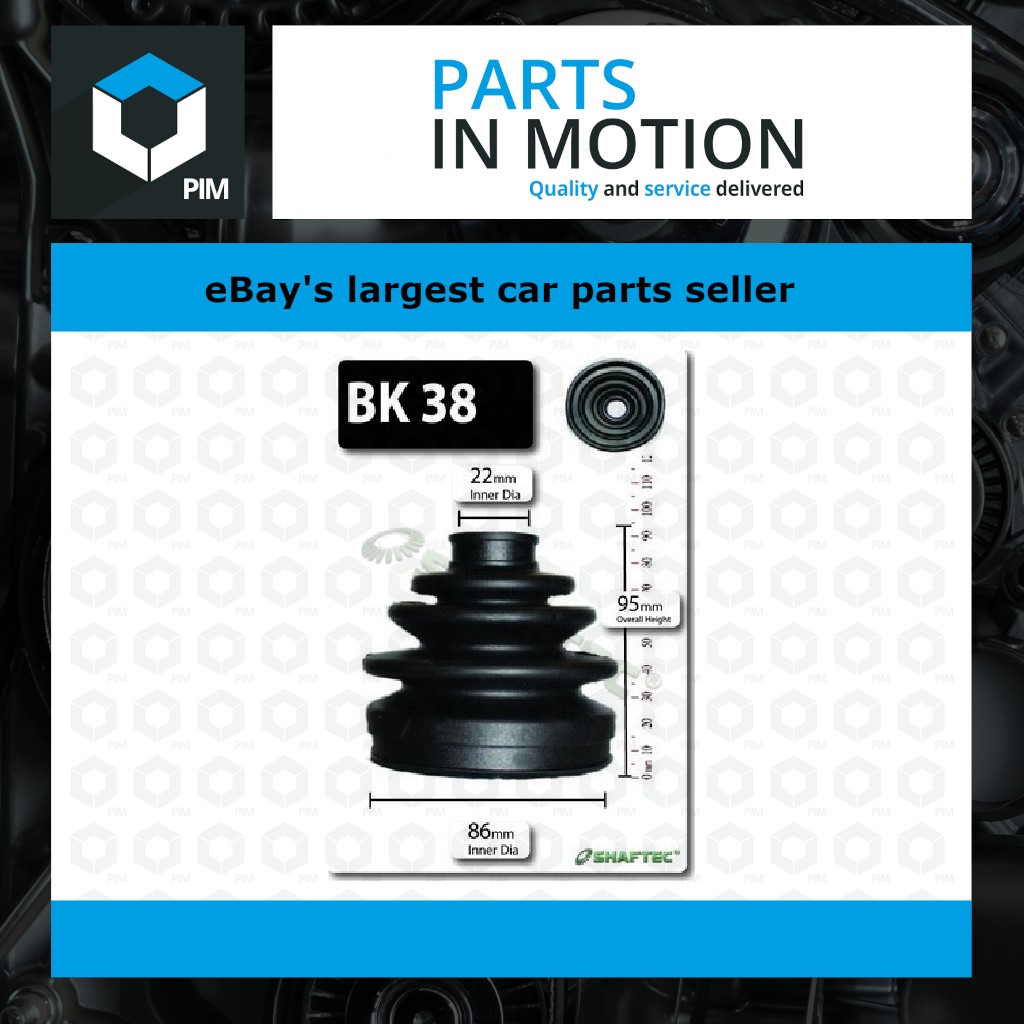 Shaftec CV Joint Boot BK38 [PM326368]