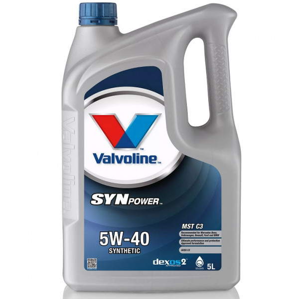 Valvoline 872386 Synpower Mst C3 5w40 5l