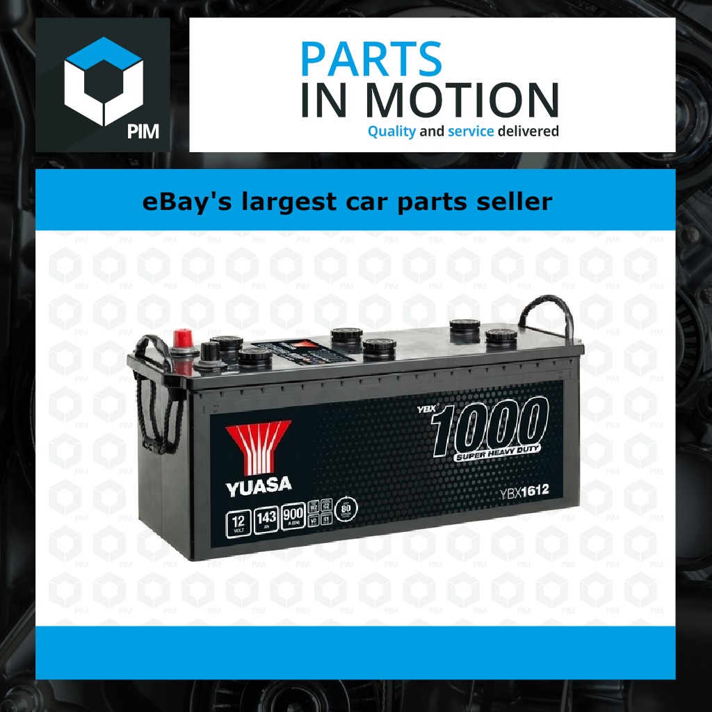 Yuasa Commercial Battery YBX1612 (627SHD) [PM504879]