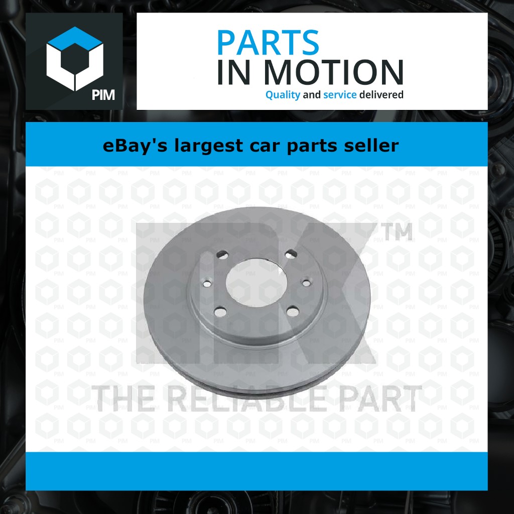 55 2x Brake Discs Pair Vented fits PEUGEOT 106 Mk1, Mk2 1.5D