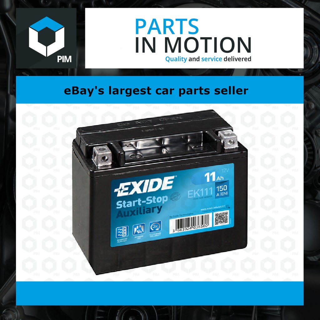 Exide AGM Auxiliary Battery EK111 [PM2386660]