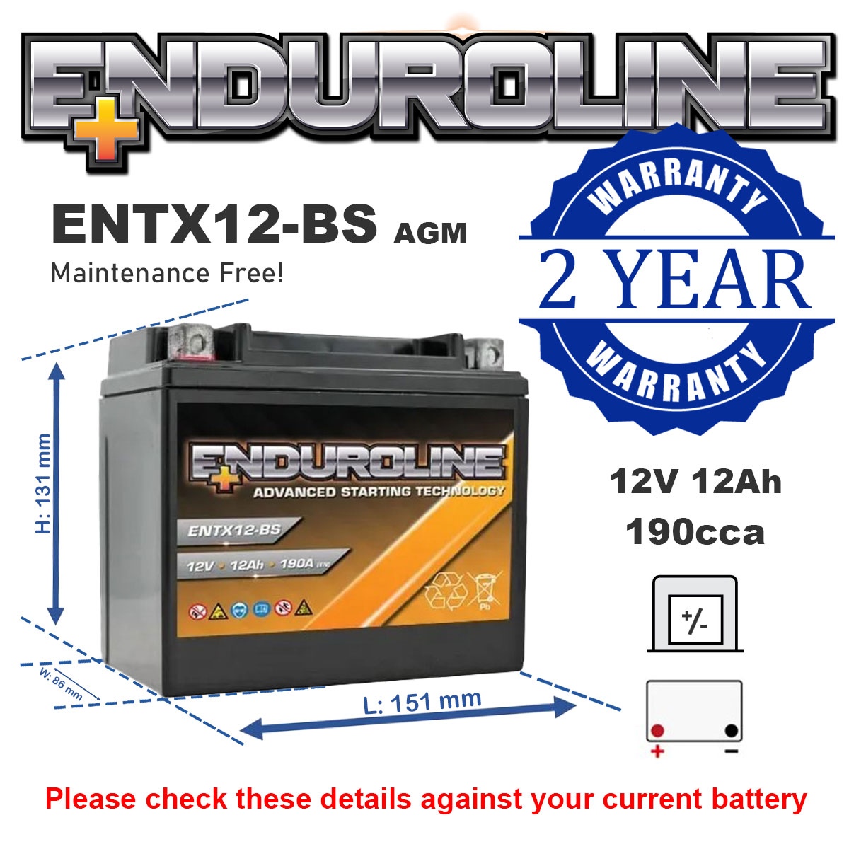 Enduroline ENTX12-BS