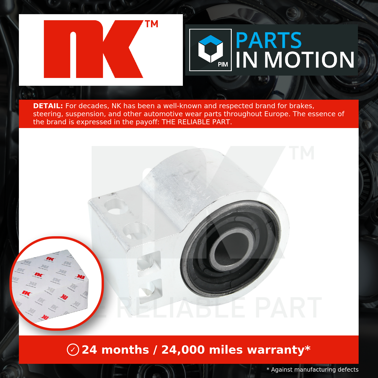 NK Wishbone / Control / Trailing Arm Bush 5103633 [PM2112585]