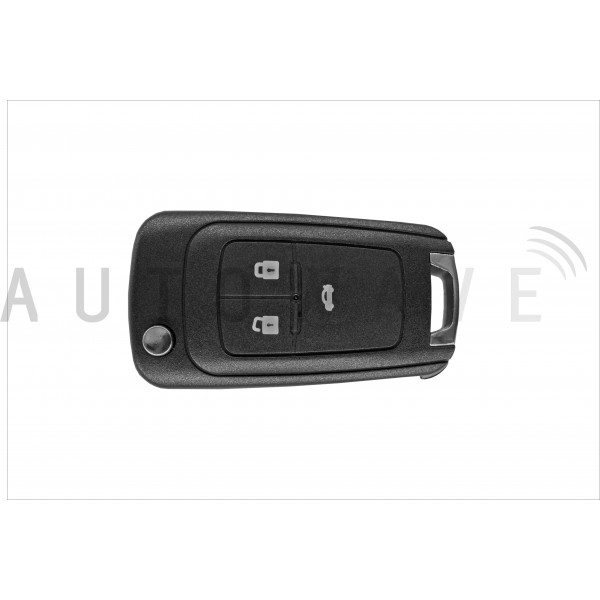 Autowave AUTRK0049 VAUXHALL/OPEL 3 BUTTON FLIP REMOTE KEY HU100