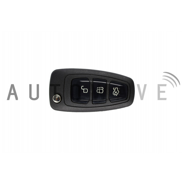 Autowave AUTRK0055 FORD 3 BUTTON FLIP REMOTE ID/4D63