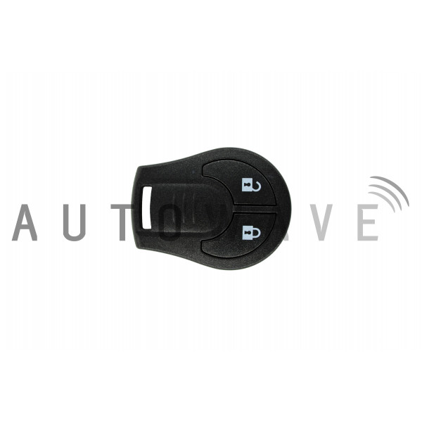 Autowave AUTRK0058 NISSAN 2 BUTTON ROUND REMOTE