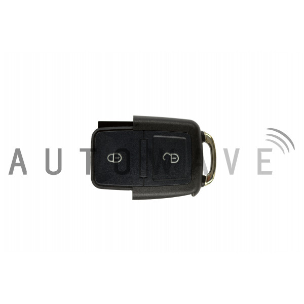 Autowave AUTRK0068 VOLKSWAGEN/SEAT/SKODA 2 BUTTON REMOTE CONTROL FOB HEAD