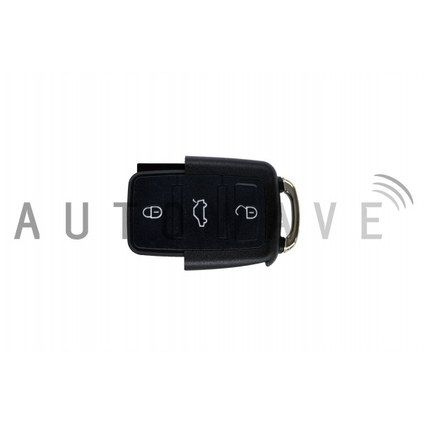 Autowave AUTRK0074 VOLKSWAGEN/SKODA/SEAT (NEC) 3 BUTTON REMOTE HEAD