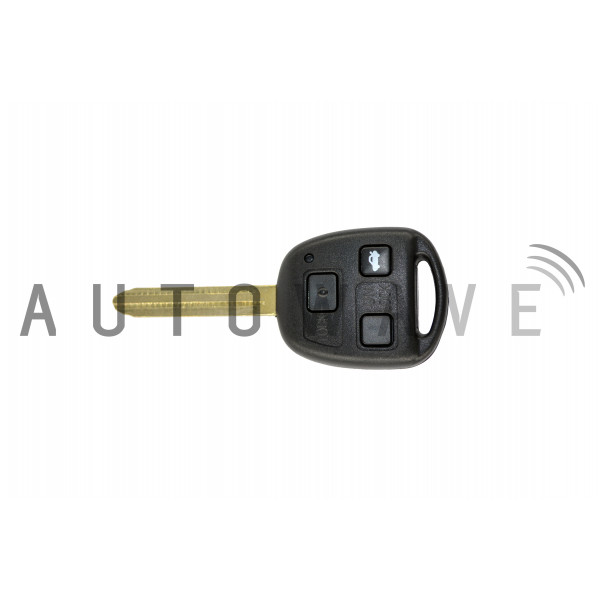 Autowave AUTRK0090 TOYOTA 3 BUTTON FIXED BLADE REMOTE TOY43