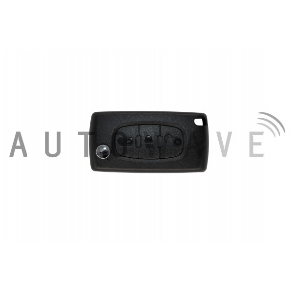 Autowave AUTRK0107 CITROEN 3 BUTTON REMOTE WITH HEADLIGHT BUTTON VA2
