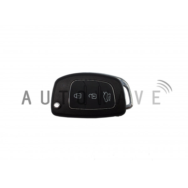 Autowave AUTRK0122 HYUNDAI IX35 3 BUTTON FLIP REMOTE WITH KI-7/HY22 BLADE