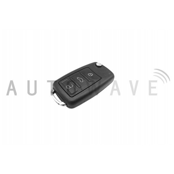 Autowave AUTRK0134 VOLKSWAGEN 3 BUTTON FLIP REMOTE WITH HU66 BLADE