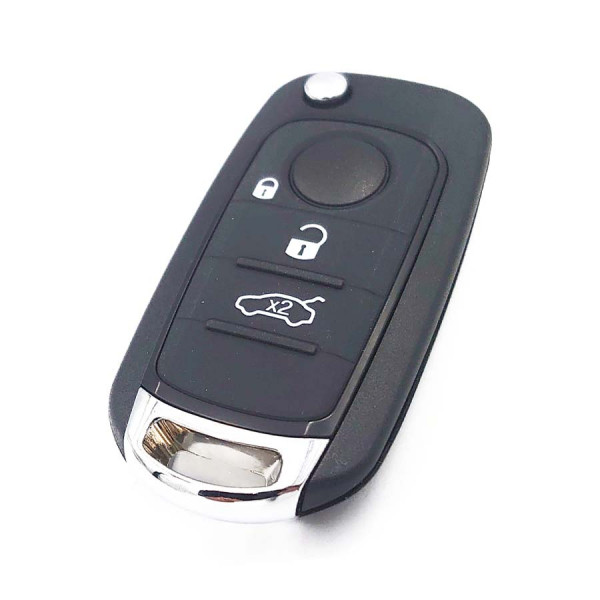 Autowave AUTRK0195 FIAT/JEEP/DODGE 3 BUTTON FLIP REMOTE ID4A