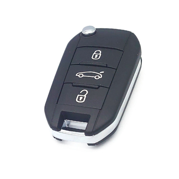 Autowave AUTRK0202 PEUGEOT 3 BUTTON FLIP REMOTE ID4A