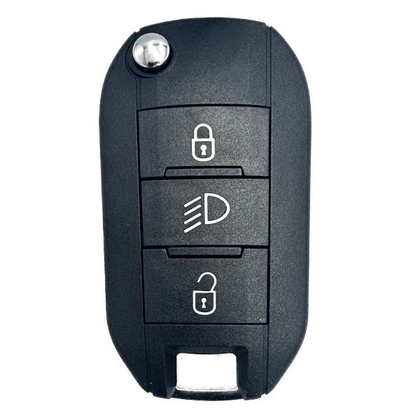Autowave AUTRK0203 PEUGEOT / CITROEN 3 BUTTON FLIP REMOTE ID4A WITH HEADLIGHT